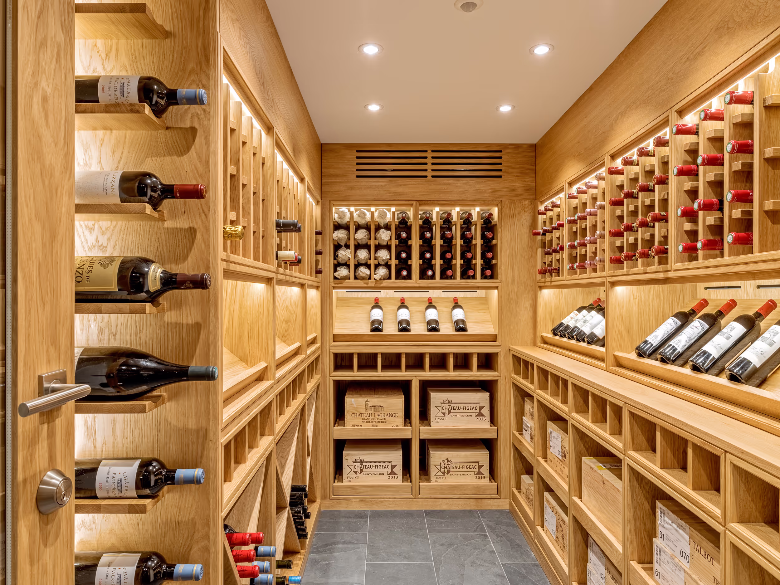 6747c7d62557a793038f7155 Classic Oak Wine Room By Cellar Maison